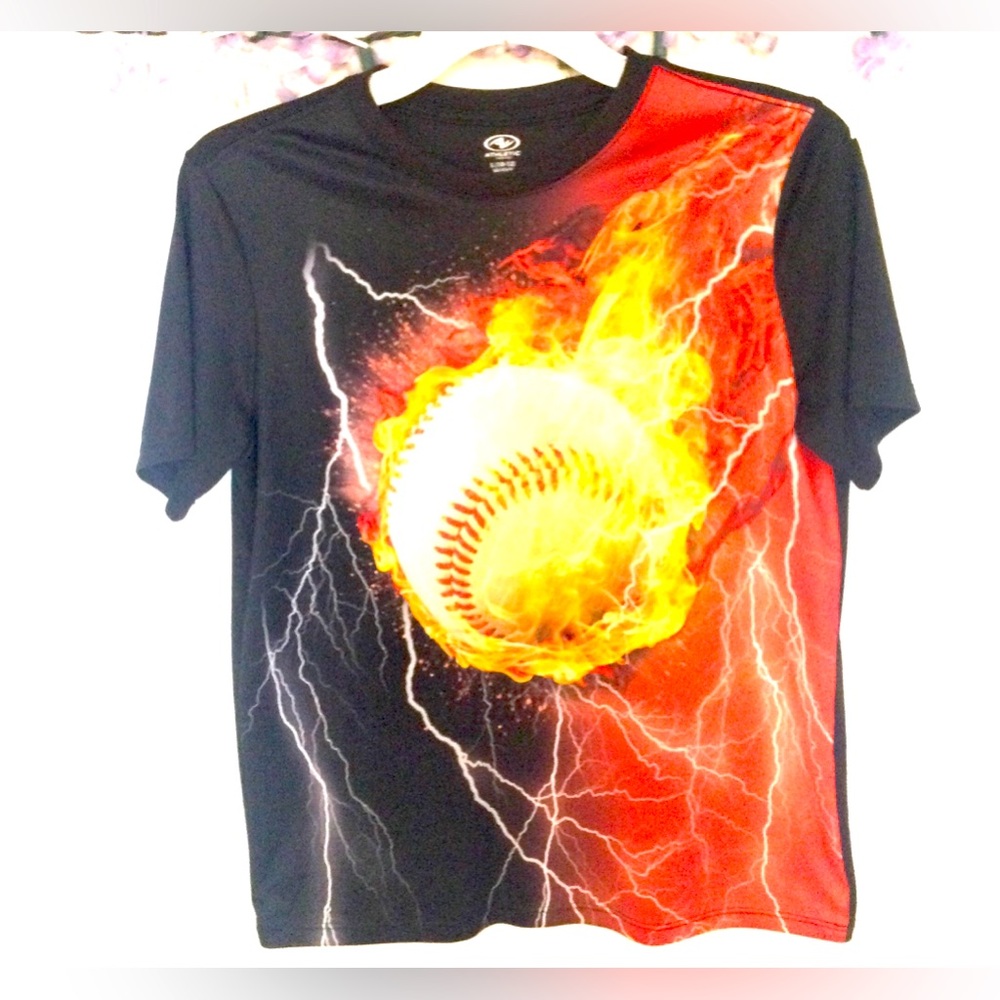 Boys Athletic works basket ball tee shirt .